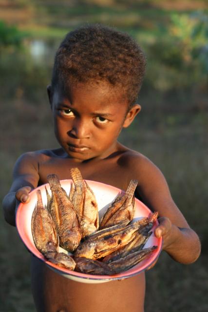 Local Malagasy child