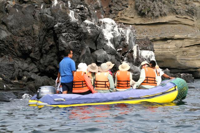 Zodiac cruise, Galapagos