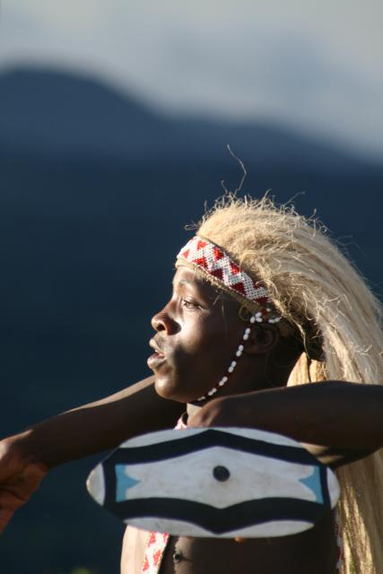 Rwanda intore dancer