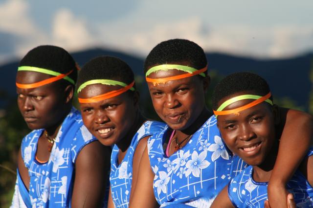 Rwanda intore dancers