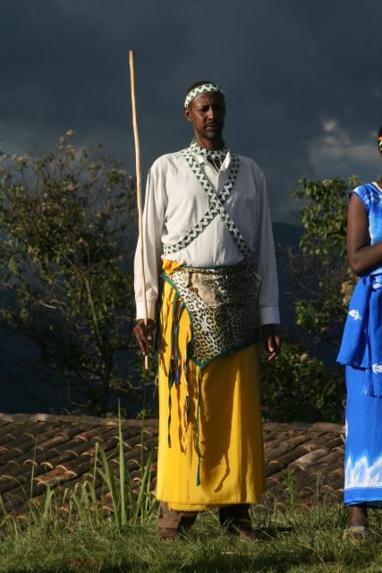 Rwanda intore dancers leader