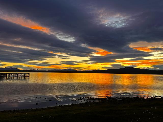 Sunset at Singular, Puerto Natales